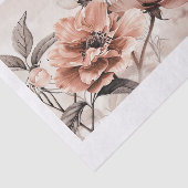 Papier Mousseline Belles fleurs15 (Détail)