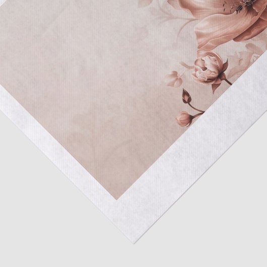 Papier Mousseline Belles fleurs16 (Détail)