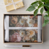 Papier Mousseline Belles fleurs19 (Cadeau)