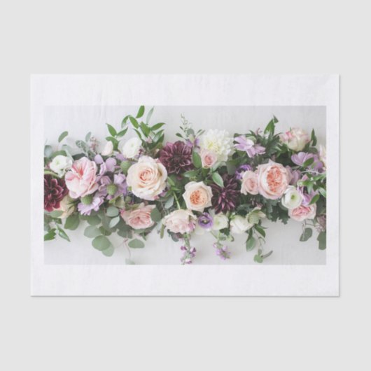 Papier Mousseline Belles fleurs2 (Recto)