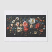 Papier Mousseline Belles fleurs20 (Recto)