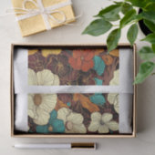 Papier Mousseline Belles fleurs25 (Cadeau)