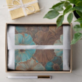 Papier Mousseline Belles fleurs27 (Cadeau)