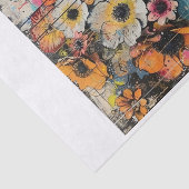 Papier Mousseline Belles Fleurs3 (Détail)