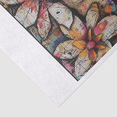 Papier Mousseline Belles Fleurs5 (Détail)