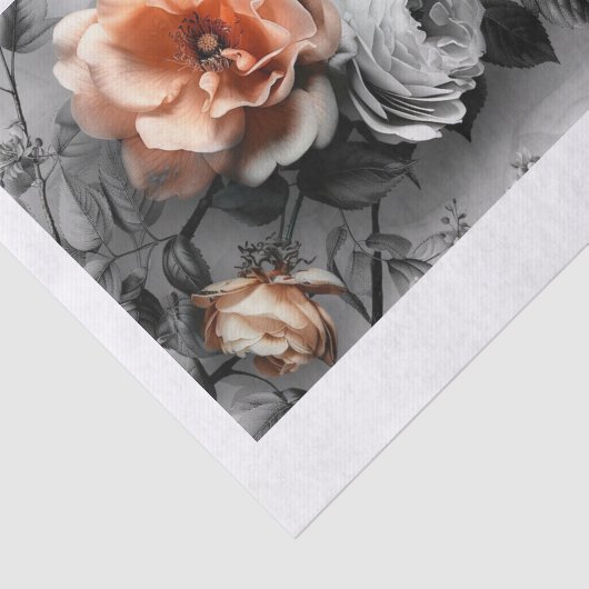 Papier Mousseline Belles fleurs8 (Détail)