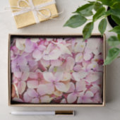 Papier Mousseline Belles fleurs d'Hydrangée (Cadeau)