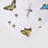 Papier Mousseline Beneficial Garden Insects Pattern (Détail)