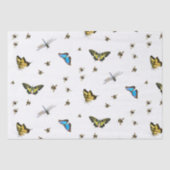 Papier Mousseline Beneficial Garden Insects Pattern (Recto)