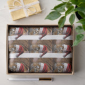 Papier Mousseline Bengale Tiger Père Noël (Cadeau)