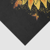 Papier Mousseline Béni Par Dieu - Aimé Par Jésus, Tournesol (Détail)