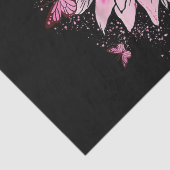 Papier Mousseline Béni Par Dieu - Aimé Par Jésus Tournesol Rose (Détail)