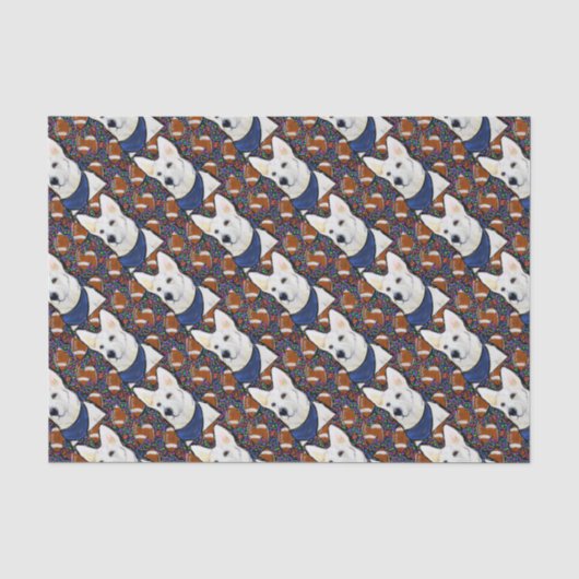 Papier Mousseline Berger Blanc Suisse (Recto)