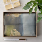 Papier Mousseline Berger dans un paysage rural (Cadeau)