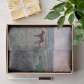 Papier Mousseline Bergère avec son troupeau, Jean-François Millet (Cadeau)