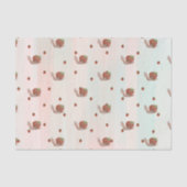 Papier Mousseline Berry Premier Anniversaire Fraise Snail (Recto)