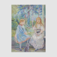 Berthe Morisot - Jeunes filles à la fenêtre