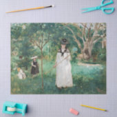 Papier Mousseline Berthe Morisot - La chasse aux papillons (Artisanat)