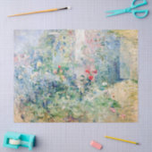 Papier Mousseline Berthe Morisot - Le jardin à Bougival (Artisanat)