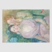Papier Mousseline Berthe Morisot - L'Horstensia / Les Deux Soeurs (Recto)