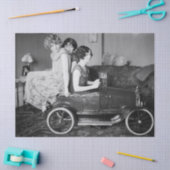 Papier Mousseline Besoin d'un ascenseur ? Années 1920 (Artisanat)