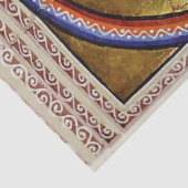 PAPIER MOUSSELINE BESTIAIRE MÉDIÉVAL, SNAKE DRAGON CIRCLES (Détail)