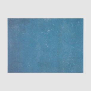 Papier Mousseline béton bleu froid profond turquoise et défoncé