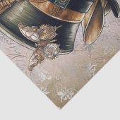 Papier Mousseline Beurre de Chien à Vapeur (Détail)