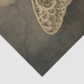 Papier Mousseline Beurre de dentelle gothique en vol fracturé - Goth (Détail)