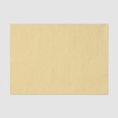 Papier Mousseline Beurre solide Crème or (Recto)