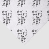 Papier Mousseline Bible Écriture Religieux Texte Citation Enveloppem (Détail)