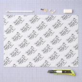 Papier Mousseline Bible Écriture Religieux Texte Citation Enveloppem (Artisanat)