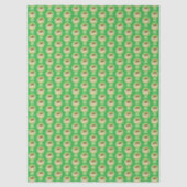 Papier Mousseline Biche et Faon Vert (Recto)