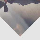 Papier Mousseline Bienheureux Cowboy Cheval Occidental Homme (Détail)