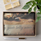 Papier Mousseline Bienheureux cowboys (Cadeau)