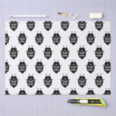 Papier Mousseline Bienheureux et hardis (Artisanat)