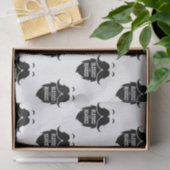 Papier Mousseline Bienheureux et hardis (Cadeau)