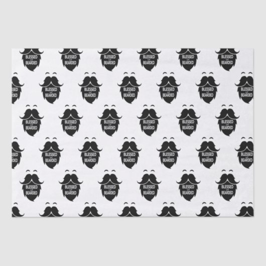 Papier Mousseline Bienheureux et hardis (Recto)