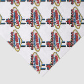 Papier Mousseline Bienvenue à Fabulous Las Vegas (Détail)