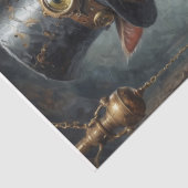 Papier Mousseline Bière Dapper Chat - Découpage - (Détail)