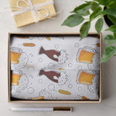 Papier Mousseline Bière pression (Cadeau)