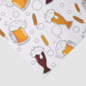 Papier Mousseline Bière pression (Détail)