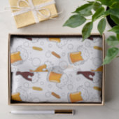 Papier Mousseline Bière pression  (Cadeau)