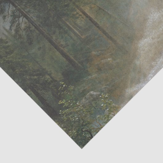 Papier Mousseline Bierstadt Nevada Automne Peinture (Détail)