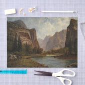 Papier Mousseline Bierstadt Portes de Yosemite Peinture (Artisanat)