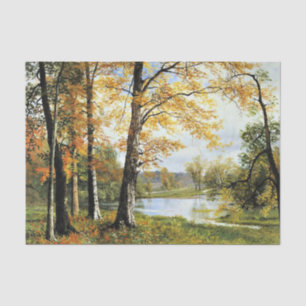 Papier Mousseline Bierstadt - Un Lac Calme
