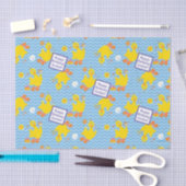 Papier Mousseline Big Bird Party Chevron Motif (Artisanat)