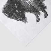 Papier Mousseline Big Bison Buffalo Thunder-Cove  (Détail)