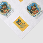Papier Mousseline Big Jerry and Rick Herrin Books Logo Tissue Paper (Détail)