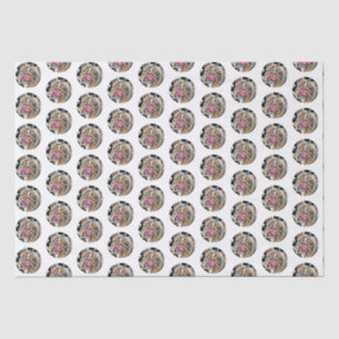 Papier Mousseline Biggie Bulldog Circles Animal Gram